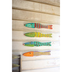 Recycled Wood Antique Fish / set of 4
