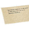 paper cards handmade quotes inspirational messages rustic natural