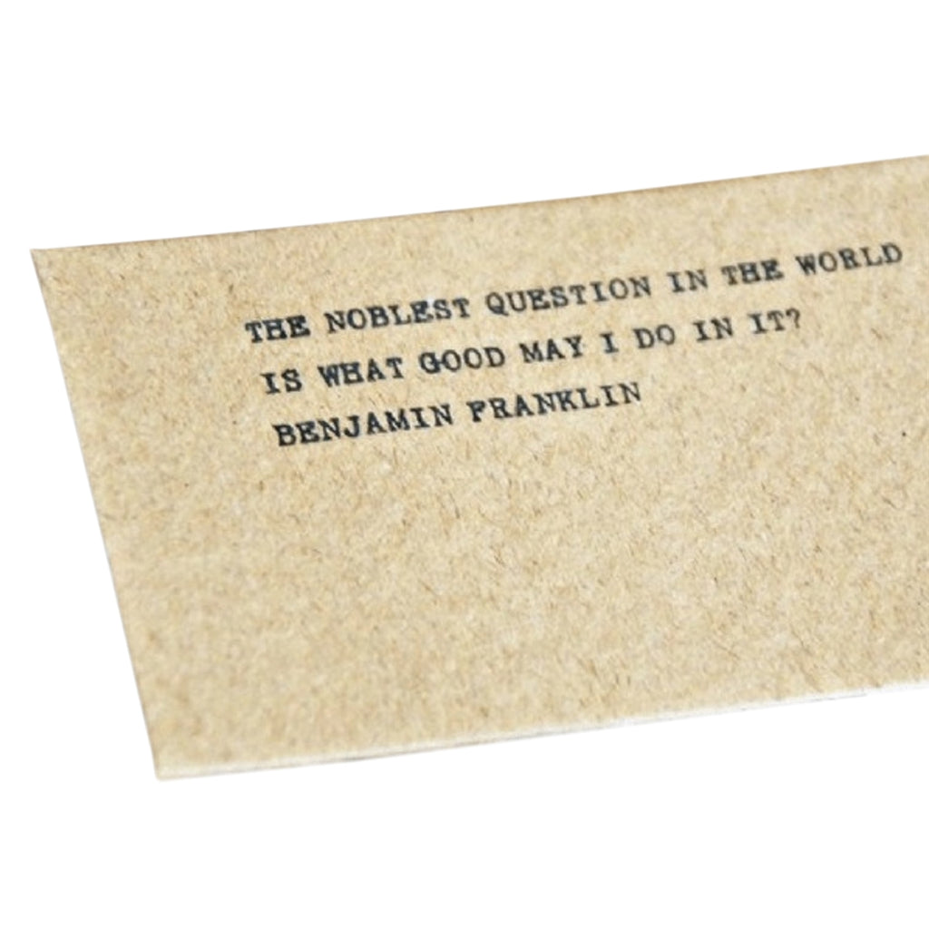 paper cards handmade quotes inspirational messages rustic natural