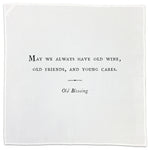 Cotton Napkins - Friendship Series (set of 10) Assorted Messages