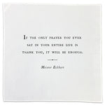 Cotton Napkins - Gratitude Series (set of 10) Assorted Messages