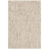 tan area rug no pile transitional