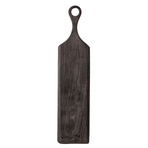 acacia wood black cutting board tray serveware