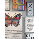 art print gallery wrap butterfly