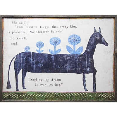 Everything Is Possible Art Print - Inspirational Wall Art