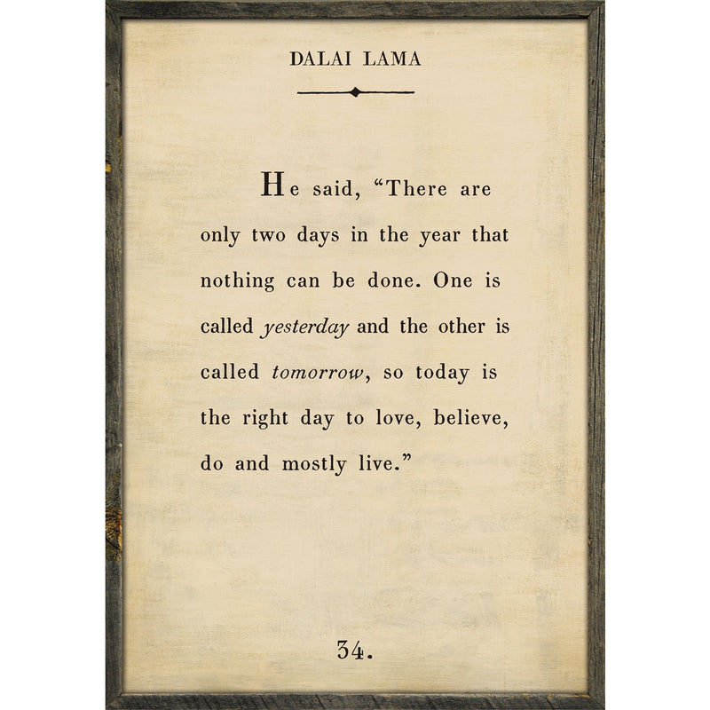 book poetry wall artwork art rustic wood frame grey gray cream white charcoal weathered print quote letter excerpt author poet