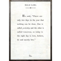 book poetry wall artwork art rustic wood frame grey gray cream white charcoal weathered print quote letter excerpt author poet