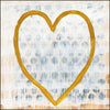 Heart of Gold artwork framed art