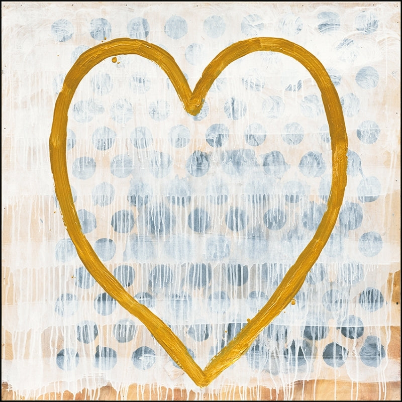 Heart of Gold artwork framed art