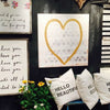 Heart of Gold artwork framed art