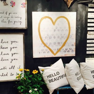 Heart of Gold artwork framed art