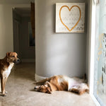 Heart of Gold artwork framed art