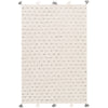 black ivory gray area rug PET outdoor safe