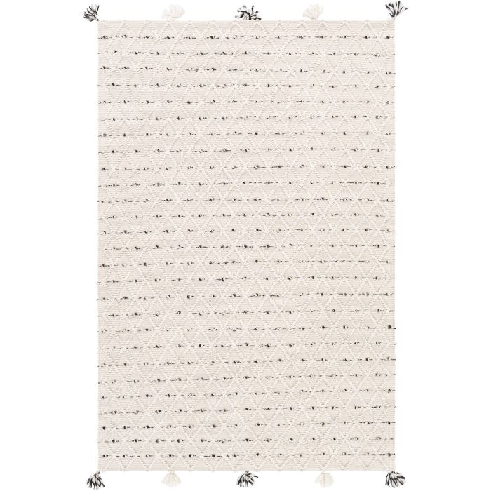 black ivory gray area rug PET outdoor safe