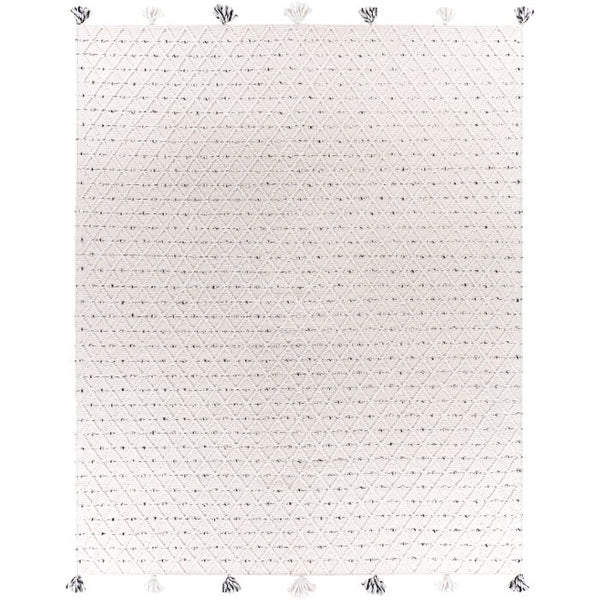 black ivory gray area rug PET outdoor safe