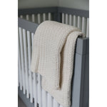 cable knit baby blanket