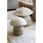 baby mushroom basket neutral cream decor