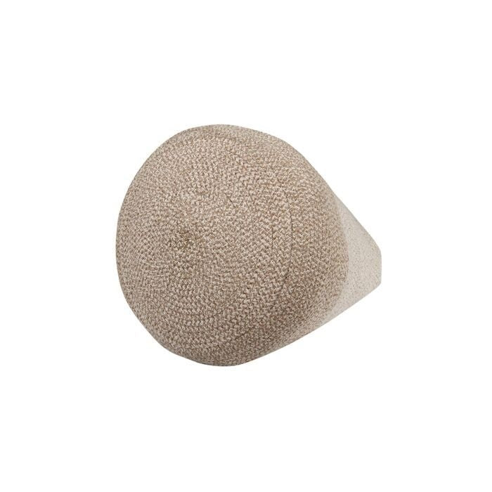 medium mushroom basket neutral cream decor