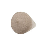 medium mushroom basket neutral cream decor