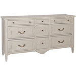 white buffet server with drawers tarnished hardware