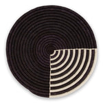 black white natural wall plate