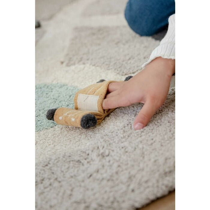 play rug gray accessories washable fringe