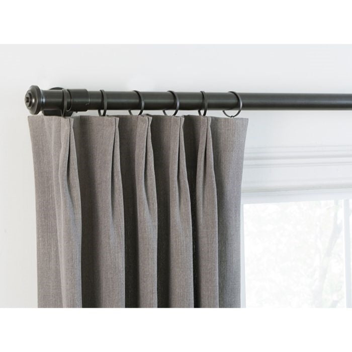 Curtain Panel - Camden - Ash Gray Velvet (size + treatment options)