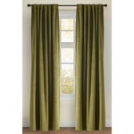 Curtain Panel - Camden - Meadow Green Velvet (size + treatment options)