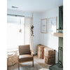 Curtain Panel - Camden - Ivory Velvet (size + treatment options)