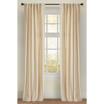 Curtain Panel - Camden - Ivory Velvet (size + treatment options)