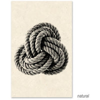 large rope photography art framed oversized coastal knot
