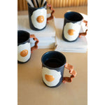 ceramic mug bacon eggs 