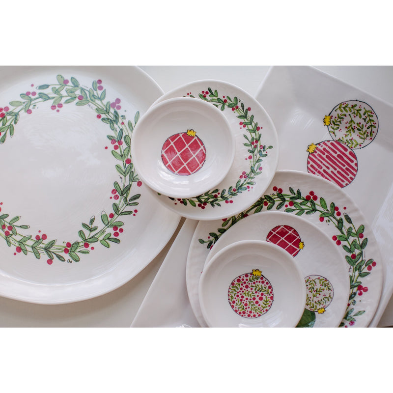 ornament design dinner plate