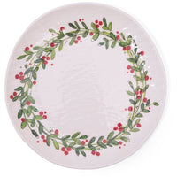wreath design plate