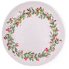 wreath design plate