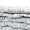 White and blue chrysanthemum quilt