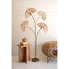 fan bamboo 4-light floor lamp