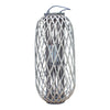 Woven hanging candle holder - 1
