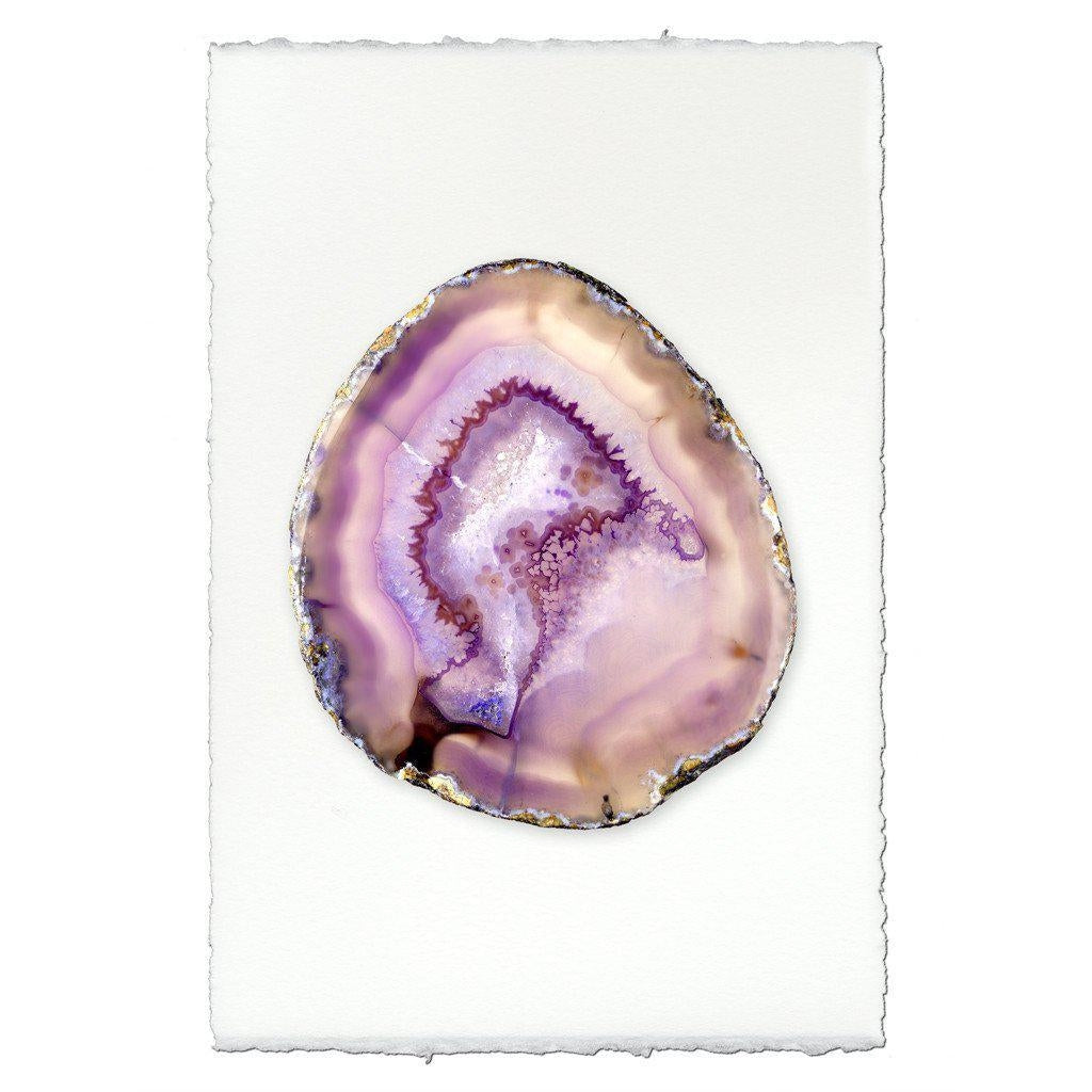 purple agate print photography art