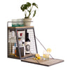 Wall Bar Fold Down Shelf