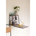 Wall Bar Fold Down Shelf