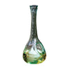 wine decanter high neck ice pocket green