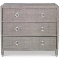 Unique grey color dresser