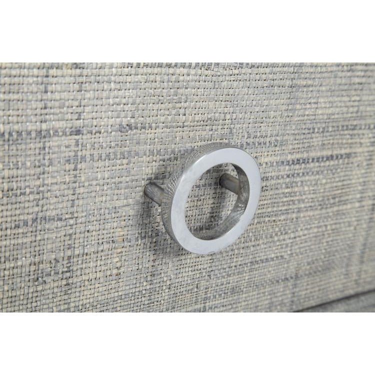 Unique grey color dresser