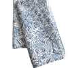 White and blue chrysanthemum napkin