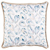 oyster pillow pastel blue natural linen