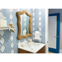 beech wood bath brush elastic band metal rivets natural