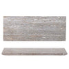 gray travertine marble serving tray rectangle