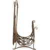 fire screen gold white rose antique panel fireplace