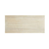 coffee table bench white wash carved wood Parsons